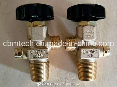Co2 Valve For Tped Carbon Dioxide Cylinders China Tped Gas Valves And
