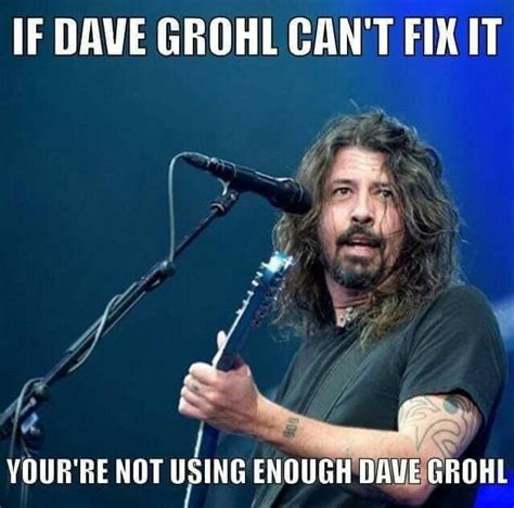 Los 16 Memes Más Graciosos De Dave Grohl