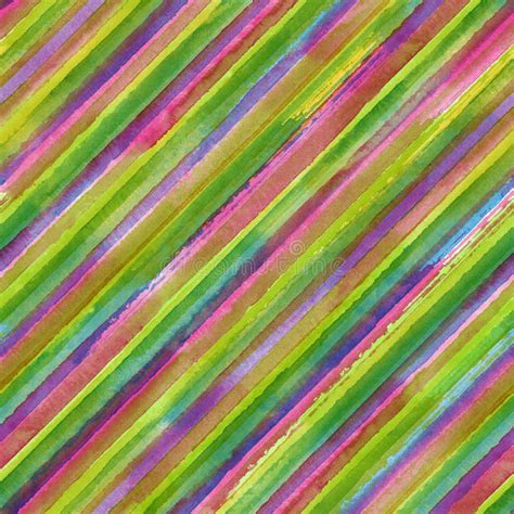 Colorful Striped Seamless Pattern Background Stock Illustration