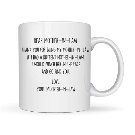 Best Mother In Law Mug Mother In Law T T From Daughter In Law Wedding Party Ts T