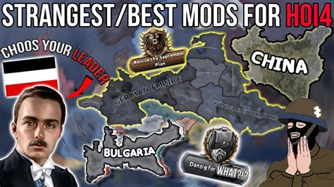 Strangest Best Mods For Hearts Of Iron Youtube