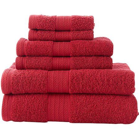 Decorate your bathroom with a plush set of bath towels. Divatex 6-Piece Bath Towel Set - Walmart.com