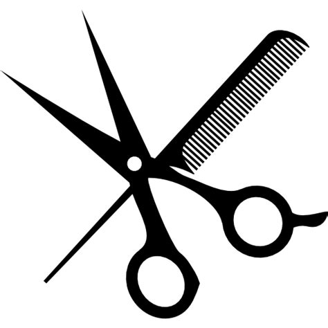 Scissors And Comb Free Tools And Utensils Icons