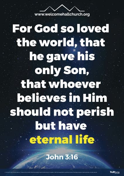 John 316 Gospel Poster Truthvine