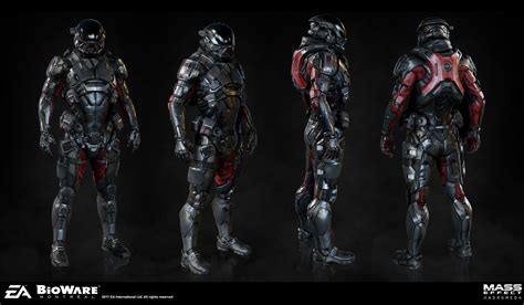 Pathfinder Armor Set For Mea Art Director Joel Macmillan