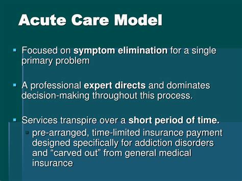 This hbccm foundation is dr. PPT - Acute Care Model for a Chronic Disease PowerPoint ...