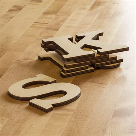 100 34 Laser Cut Wood Letters 5 Inch Crafting Full Alphabet Laser Cut