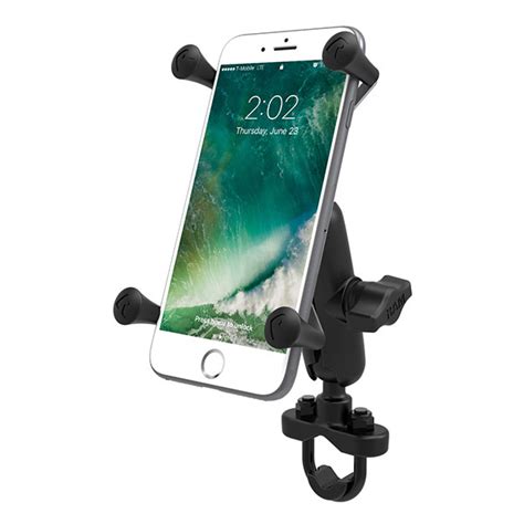 Ram Motorcycle Handlebar Mount Universal X Grip For Iphone 8 7 6 Plus