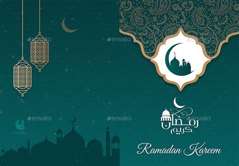 ramadan kareem greeting card  owpictures graphicriver