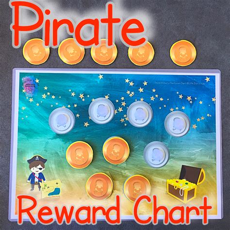 Pirate Reward Chart Reward Chart Classroom Goals Chart