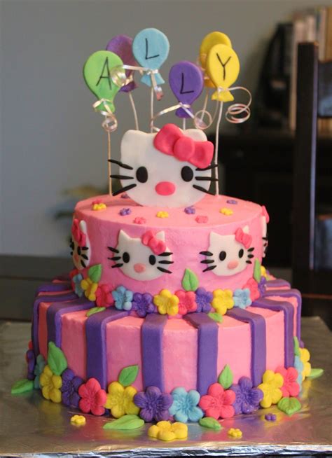 Let's bake a delicious hello kitty birthday cake in this cute cooking game brought to you by girlgames.com. Hello Kitty Birthday Cake - CakeCentral.com