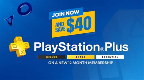Playstation Plus 12 Month Subscriptions Are Currently 40 Off For All Tiers