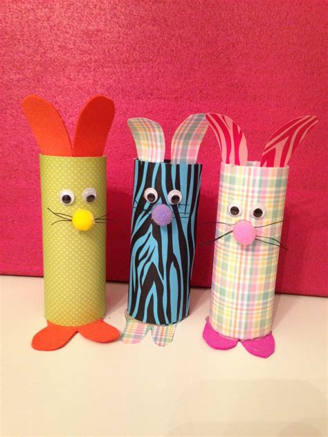 Toilet Paper Roll Bunnies My Craft Projects Pinterest