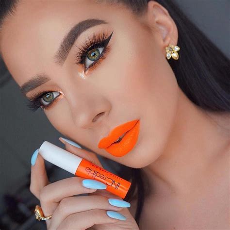 The Best Makeup Products Darklipsticks Orange Lipstick Makeup