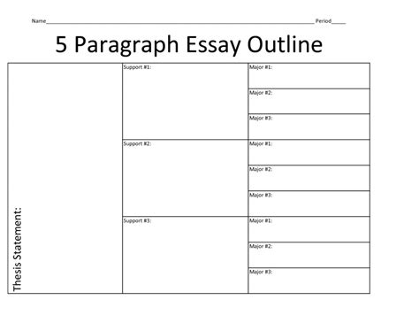 002 Essay Example Five Paragraph Graphic Thatsnotus
