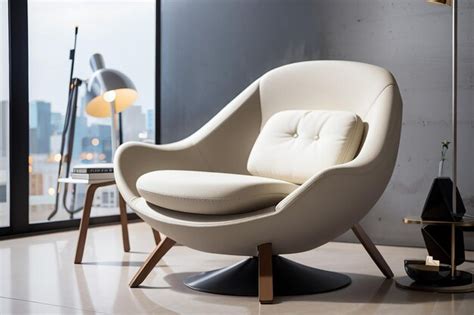 Premium Ai Image Comfortable Modern Chair