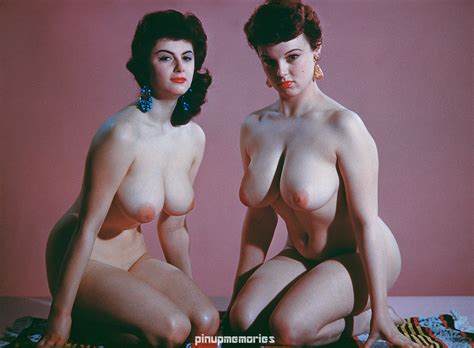 Rosa Domaille And Lorraine Burnett 1960 With Two Pair Porn