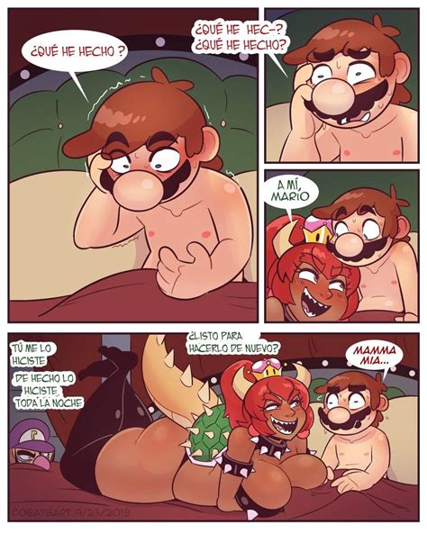 Una Noche De Bowsette Mario Bros ChoChoX Com