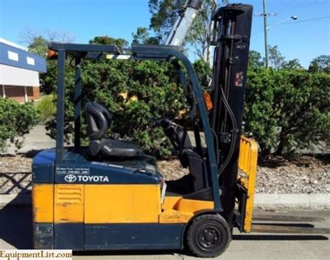 toyota forklift electric  ton  sale classifieds