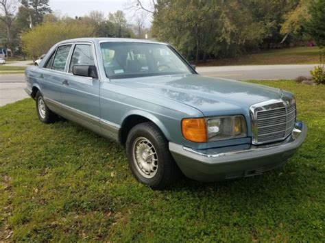 1985 Mercedes 300sd Turbodiesel W126 Very Clean One Owner Classic