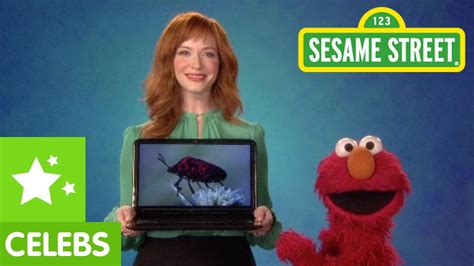 Sesame Street Elmo And Christina Hendricks Discuss Technology Youtube