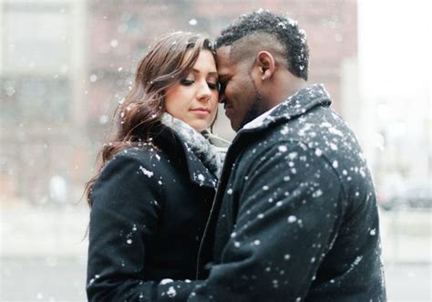 28 Cold Weather Engagement Photos That Will Warm Your Heart Huffpost