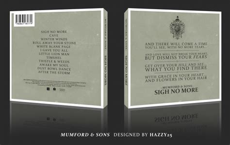 Mumford And Sons Sigh No More Music Box Art Cover By Hazzy25