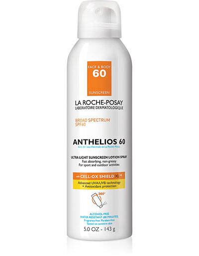 Shop spray sunscreen and find the best fit for your beauty routine. Anthelios Spray Sunscreen | For Face and Body| La Roche-Posay