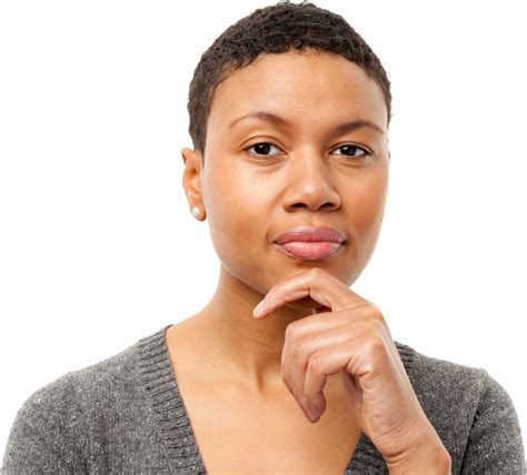 Thinking Woman Png File Png All Png All