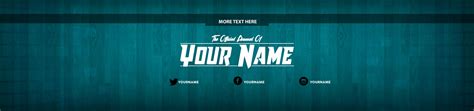 10 Awesome Youtube Channel Art Free Photoshop Psd File 1