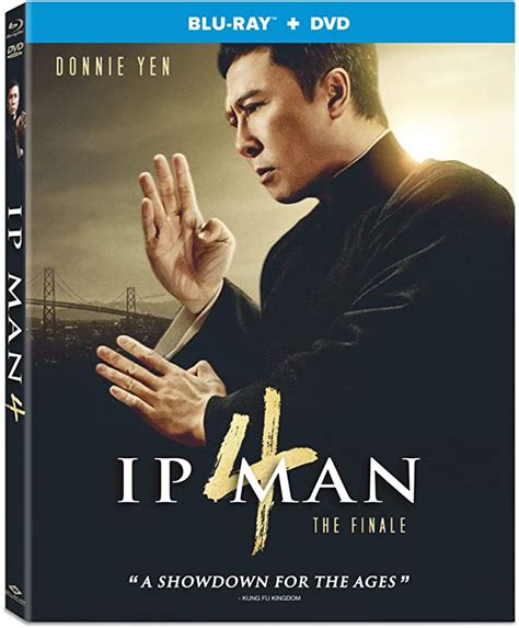 Ip Man 4 The Finale Blu Ray Dvd Donnie Yen Scott Adkins Wu Yue Wilson Yip