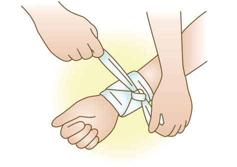 cartoon of a tied wrists illustrations royalty free vector graphics and clip art istock