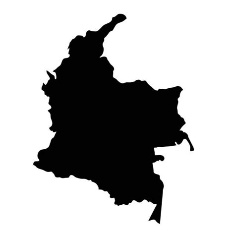 Colombia Mapa — Vector De Stock © Kchungtw 123300952