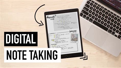 Digital Note Taking 101 Goodnotes Onenote Tips For Ipadlaptop