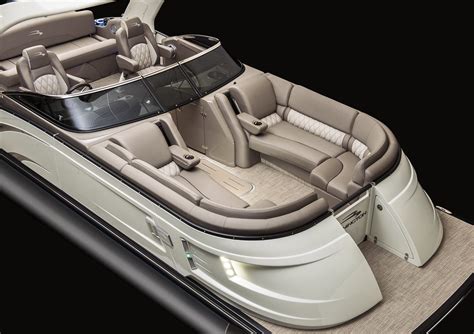 2017 QX25 Swingback Fiberglass Pontoon Boats By Bennington