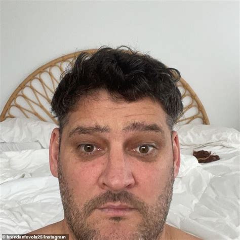 Brendan Fevola Shares Selfie From His Bed As Victoria Recovers From The Earthquake Daily Mail