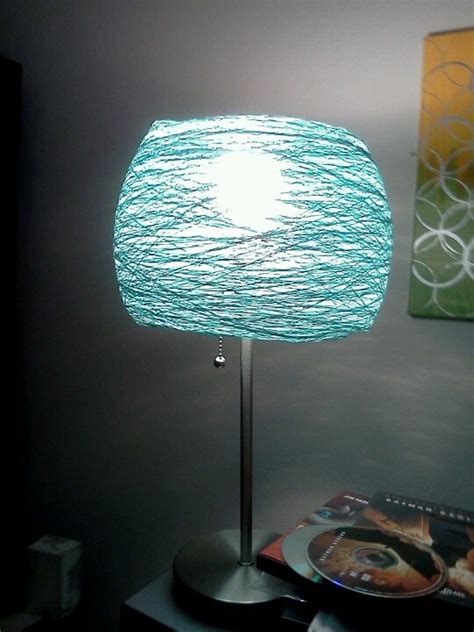 Diy Lamp Shade Crochet String Lamp Shades And Lamp Ideas Pinterest