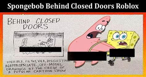 Spongebob Behind Closed Doors Roblox Check Full Details On Spongebob Behind Closed Doors Images