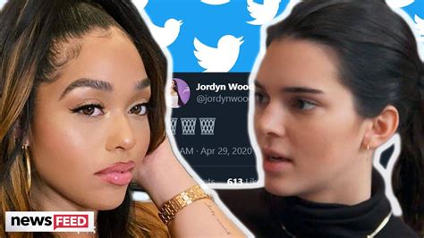 Jordyn Woods Tweets Trash After Kendall Jenner Is Spotted With Her Ex