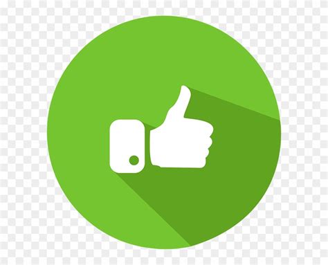 Green Thumbs Up Thumbs Up And Down Icon Hd Png Download 600x600