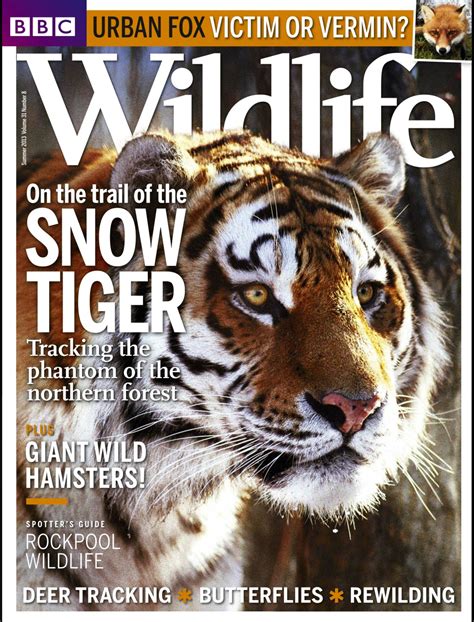 Bbc Wildlife Magazine Summer 2013 Back Issue