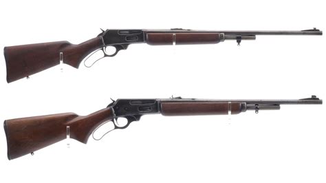 Two Marlin Model 336 Lever Action Rifles Rock Island Auction