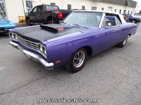 1969 Plymouth Roadrunner Convertible 440 V8 6 Pack 4 Speed Low Reserve
