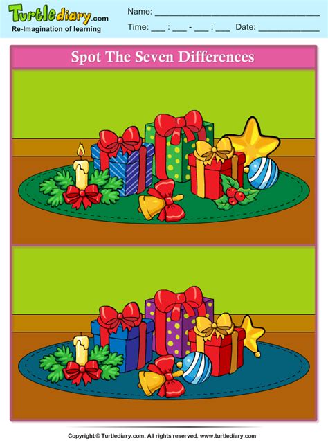Free Spot The Difference Printables 2023 Calendar Printable