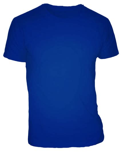 Royal Blue T Shirt For Men Cutton Garments