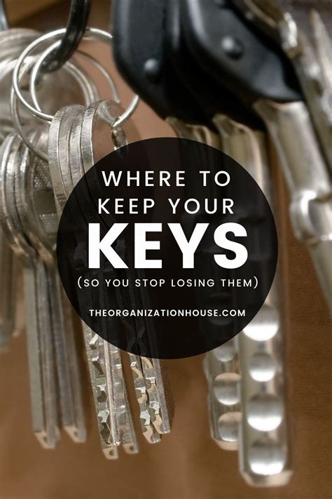 Where To Keep Keys So You Dont Lose Them The Organization House