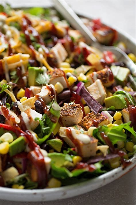 Bbq Chicken Salad Low Carb Protein Packed Life Made Simple
