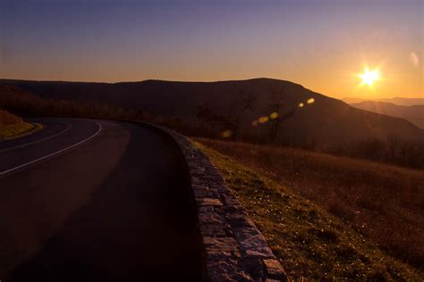 Shenandoah Virginia Usa Sonnenaufgang Sonnenuntergang Zeiten