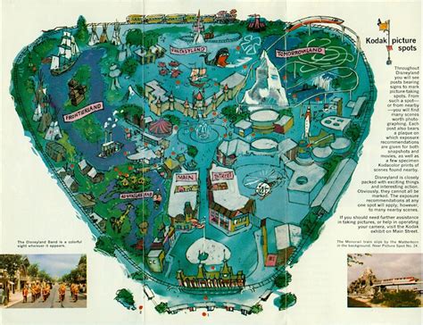 Insights And Sounds Kodak Map Of Disneyland