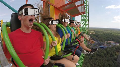 Great Adventures Virtual Reality Ride Drop Of Doom Vr